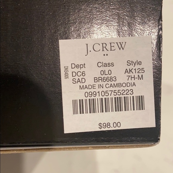 J. Crew Lowblock Heel Sandal - Picture 8 of 9